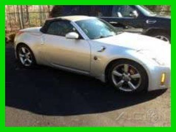 2007 nissan 350z grand touring roadster 3.5l v6 6-speed manual leather cd