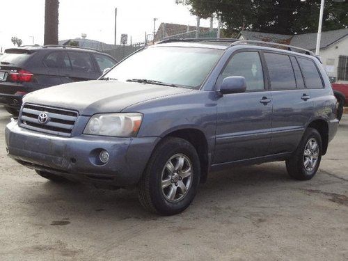 2004 toyota highlander v6 damaged salvage runs! cooling good priced to sell l@@k