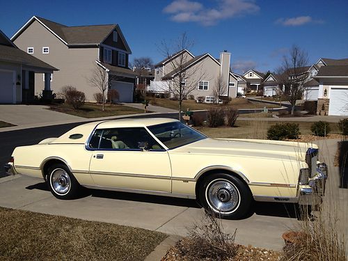 1976 lincoln mark iv base coupe 2-door 7.5l