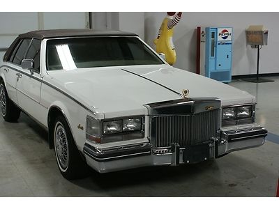 1985 cadillac seville classic cabriolet sedan low miles 2 owner clean carfax