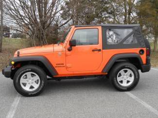 2012 jeep wrangler sport 4wd 4x4 convertible