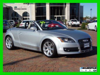 2009 audi tt 33k miles*2.0t quattro convertible*premium pkg*automatic*1owner