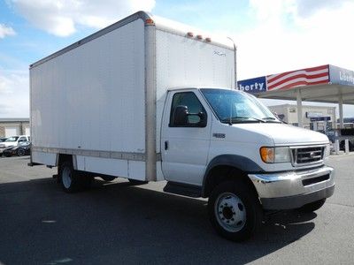 2003 ford e550 18 foot box van 7.3l power stroke diesel auto- last year for 7.3l