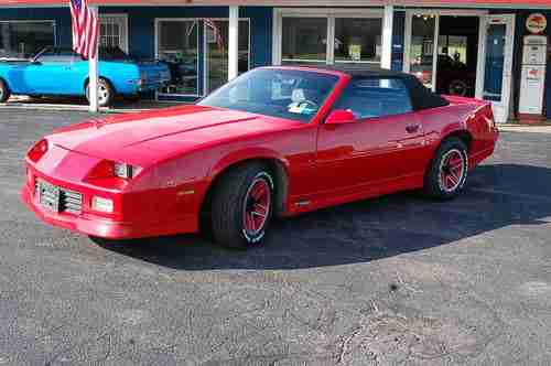 1989 Chevrolet Camaro RS Convertible 2-Door 5.0L, US $8,995.00, image 8