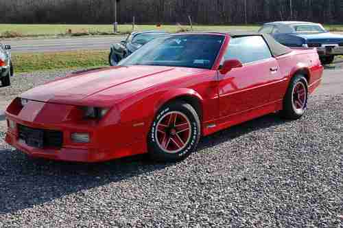1989 Chevrolet Camaro RS Convertible 2-Door 5.0L, US $8,995.00, image 19