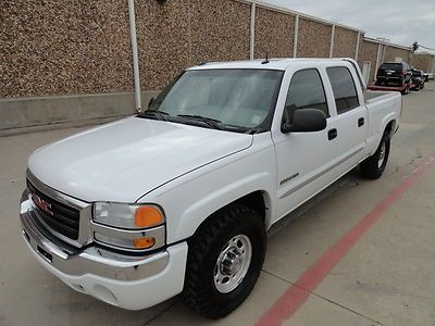 2004 gmc sierra slt 2500 crew cab 4wd leather-no reserve