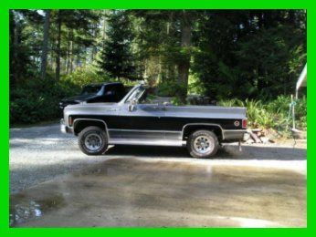 1973 chevrolet blazer convertible 4x4 350ci v8 350 automatic transmission