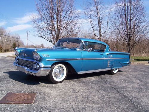 1958 chevrolet impala 2 dr. hard top