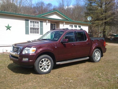 2007ford explorer sport trac limited must see!!!! still has warranty