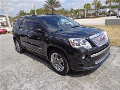 2011 gmc acadia denali loaded like new 3rd row dvd navigation 2nd row buckets