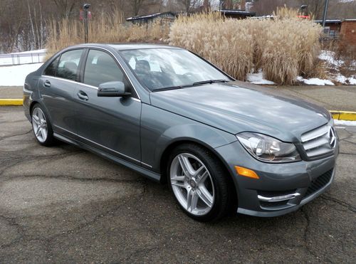 2012 mercedes-benz c300 4matic sport sedan 4-door 3.0l