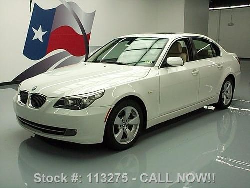 2008 bmw 528i sedan automatic sunroof xenons only 47k texas direct auto