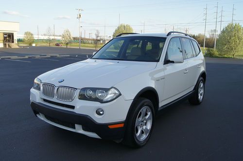 2008 bmw x3 3.0si 3.0l sport leather sunroof no reserve