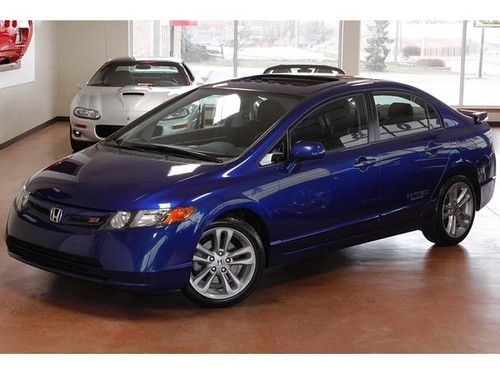 2008 Honda Civic Si 6 Speed Manual 4-Door Sedan