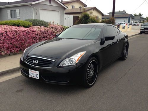 2010 infiniti g37 coupe, no reserve!