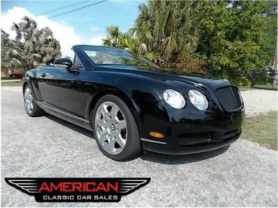 08 gtc mulliner edition convertible 6.0l navigation cd awd turbocharged florida