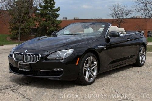 2012 bmw 650i xdrive awd convertible