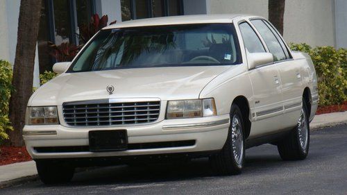 1999 cadillac sedan deville d'elegance edition two owner fl car no reserve