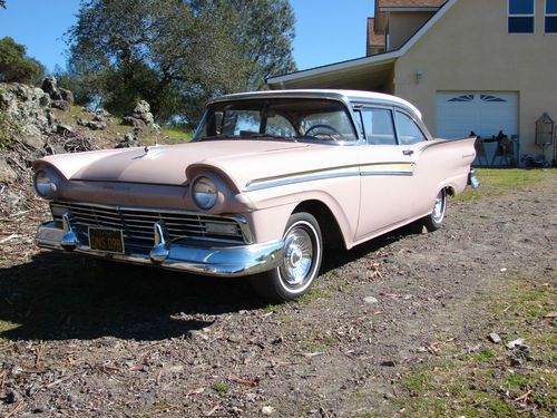 1957 fairlane 500 2 door sedan solid resto or hot rod project