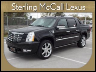 Escalade ext awd 4dr premium crew cab leather sunroof navigation