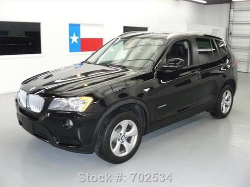 2011 bmw x3 28i xdrive awd pano sunroof shift auto 22k texas direct auto