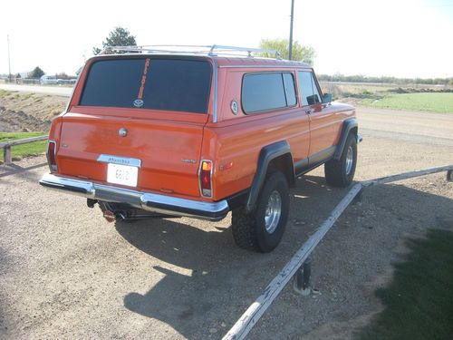 1978 jeep cherokee chief 4 x 4