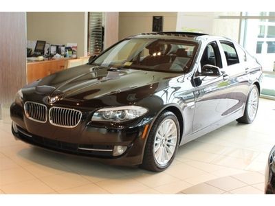 2011 11 bmw 535i xdrive awd premium package convenience pack black 25k