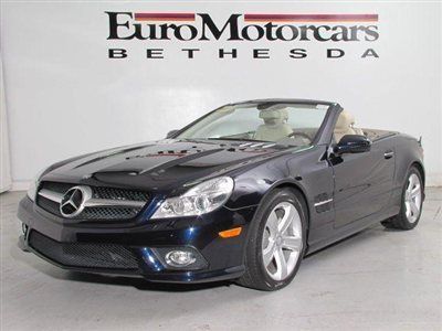 Certified cpo capri blue convertible leather warranty financing sl600 11 used 08