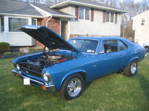 1971 nova ss 350 4 speed 373 possi frame off restoration