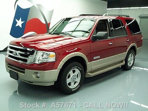 2007 ford expedition eddie bauer 8-pass leather 43k mi texas direct auto