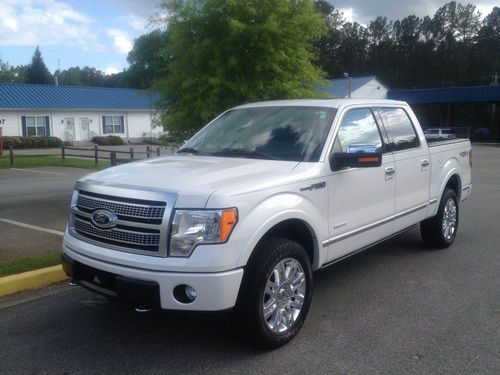 2011 ford f-150 platinum crew cab pickup 4-door 3.5l