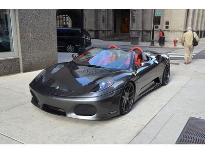 2006 ferrari f430 spider novitec upgrades grigio loaded with options!!!