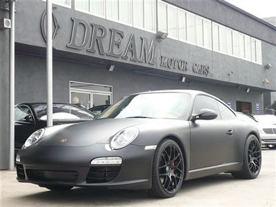 Matte black carrera s , premium  bose sound system ,paddle shifter low miles