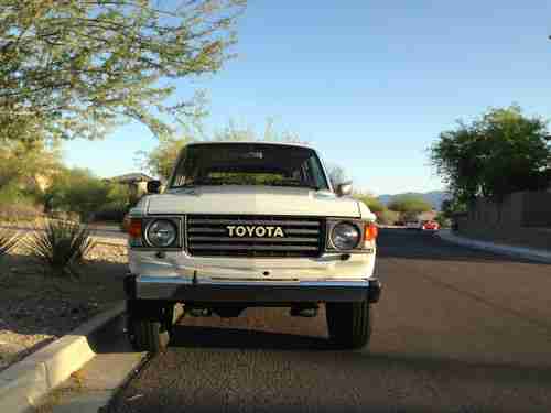 1987 Toyota Landcruiser FJ60 White 141K Miles No Reserve, US $13,900.00, image 2