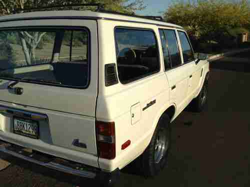 1987 Toyota Landcruiser FJ60 White 141K Miles No Reserve, US $13,900.00, image 4