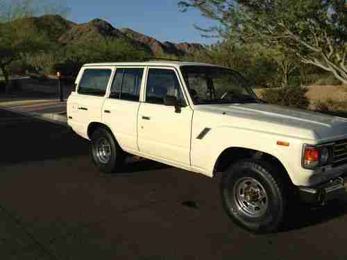 1987 Toyota Landcruiser FJ60 White 141K Miles No Reserve, US $13,900.00, image 20