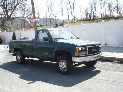 1998 gmc 3500 sierra sl 4x4