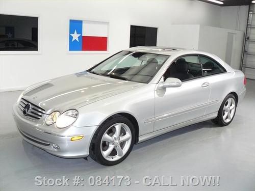 2004 mercedes-benz clk320 sunroof htd leather 61k miles texas direct auto