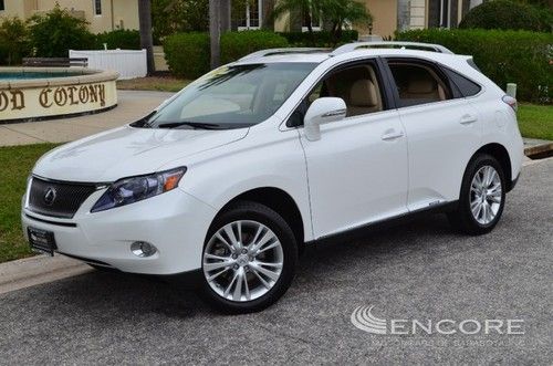 2010 lexus rx 450h awd hybrid**prem pack**pwr liftgate**navi**camera**1 owner**