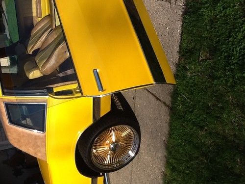 Custom candy yellow paint restored monty carlo