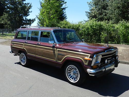 1991 jeep grand wagoneer 'rare final edition' 4x4 sport utility 4-door 5.9l