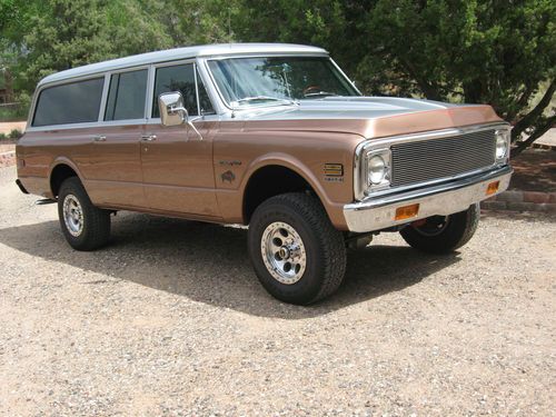 1972 chevrolet suburban 4x4 rare 3 door