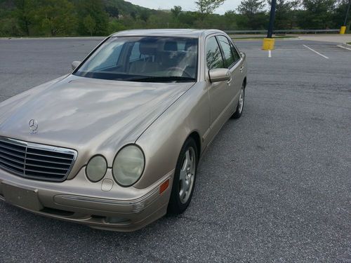 2001 mercedes-benz e430 base sedan 4-door 4.3l