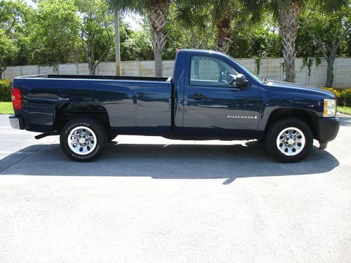 2007 chevrolet silverado 1500 lt standard cab long bed 2door v8 - 4.8l fl truck