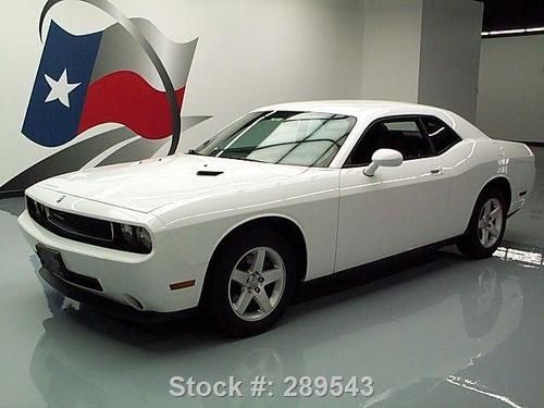 2010 dodge challenger se 3.5l v6 auto leather 31k miles texas direct auto