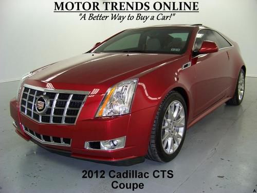 Coupe premium navigation rearcam roof htd ac seats 3.6 di 2012 cadillac cts 4k