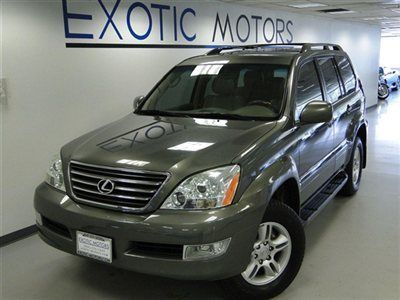 2007 lexus gx470 awd!! nav rear-cam 3rd-row heated-sts 6-cd/aux only 24k-miles!!