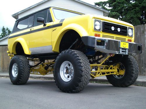 1979 international scout ii 4x4 20 inch lift "the beast" no reserve