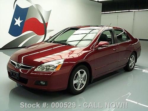 2006 honda accord hybrid sedan sunroof htd leather 32k texas direct auto