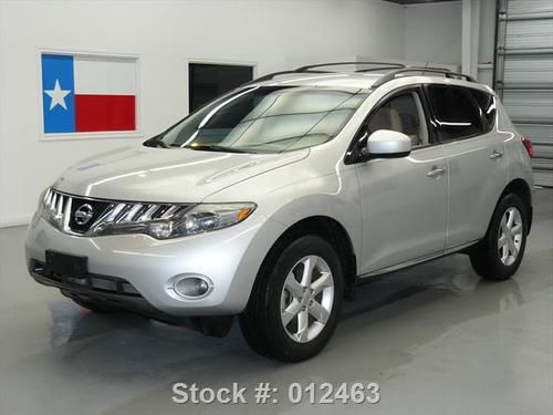 2009 nissan murano sl rearview cam alloy wheels 58k mi texas direct auto